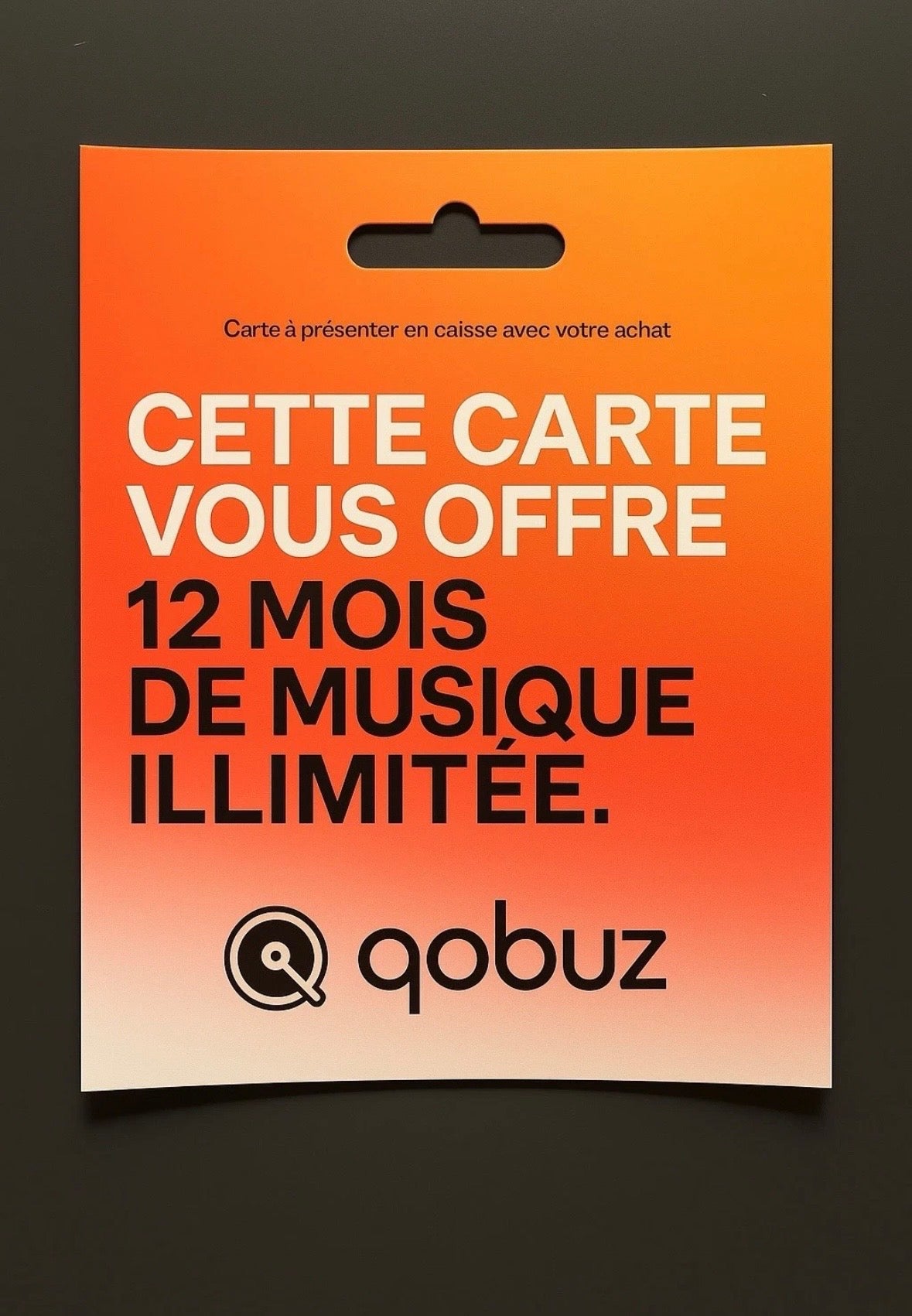 Qobuz studio 12 mois
